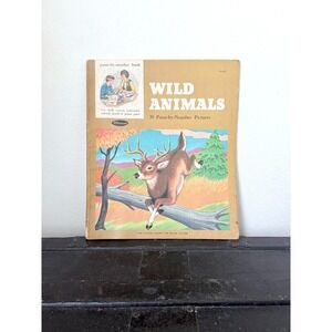 Vintage 1967 Whitman Paint by Number Book Retro Art Craft Hobby Used Great Shape